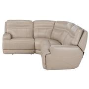Scottsdale Leather Power Reclining Sectional with 4PCS/2PWR  alternate image, 3 of 8 images.