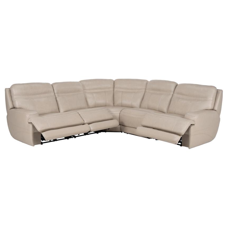 Scottsdale Leather Power Reclining Sectional with 5PCS/3PWR  alternate image, 2 of 8 images.