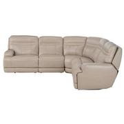 Scottsdale Leather Power Reclining Sectional with 5PCS/3PWR  alternate image, 3 of 8 images.