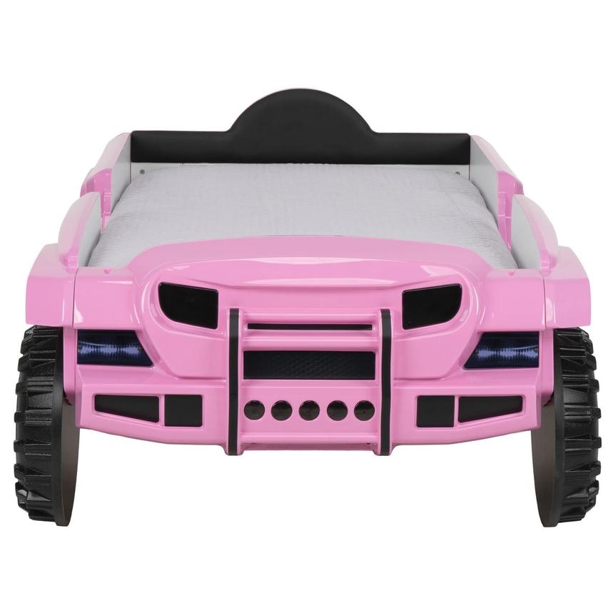OFF-Road Pink Twin Car Bed w/Mattress  alternate image, 3 of 10 images.