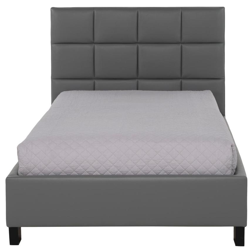 Raven Gray Twin Storage Bed  alternate image, 3 of 8 images.