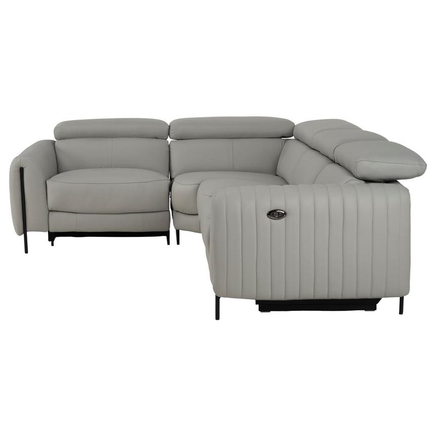 Marcelo Leather Power Reclining Sectional with 4PCS/2PWR  alternate image, 3 of 9 images.