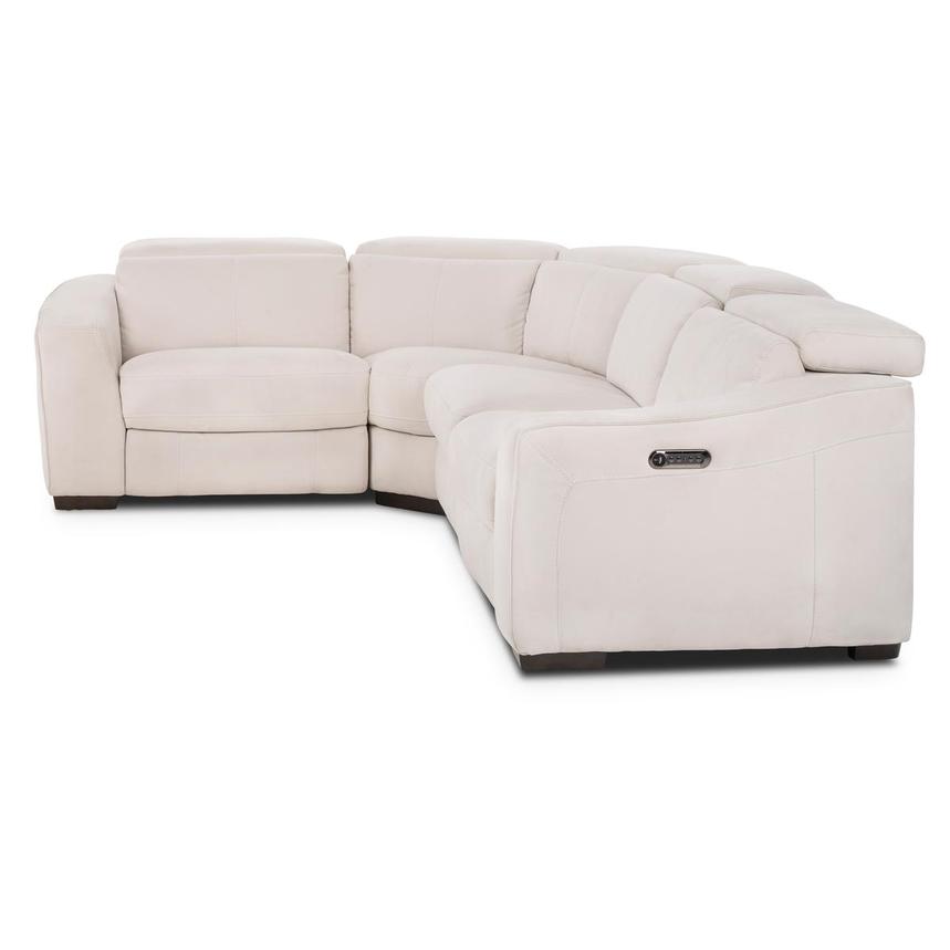 Jameson Cream Power Reclining Sectional with 4PCS/2PWR alternate image, 3 of 8 images.