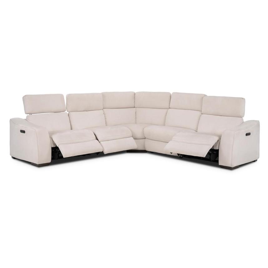 Jameson Cream Power Reclining Sectional with 5PCS/3PWR  alternate image, 2 of 8 images.