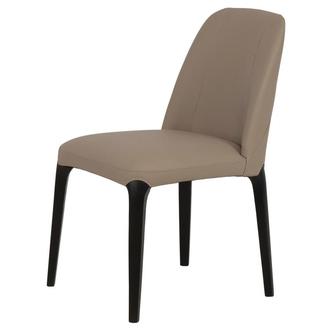 Karyn Taupe/Black Side Chair