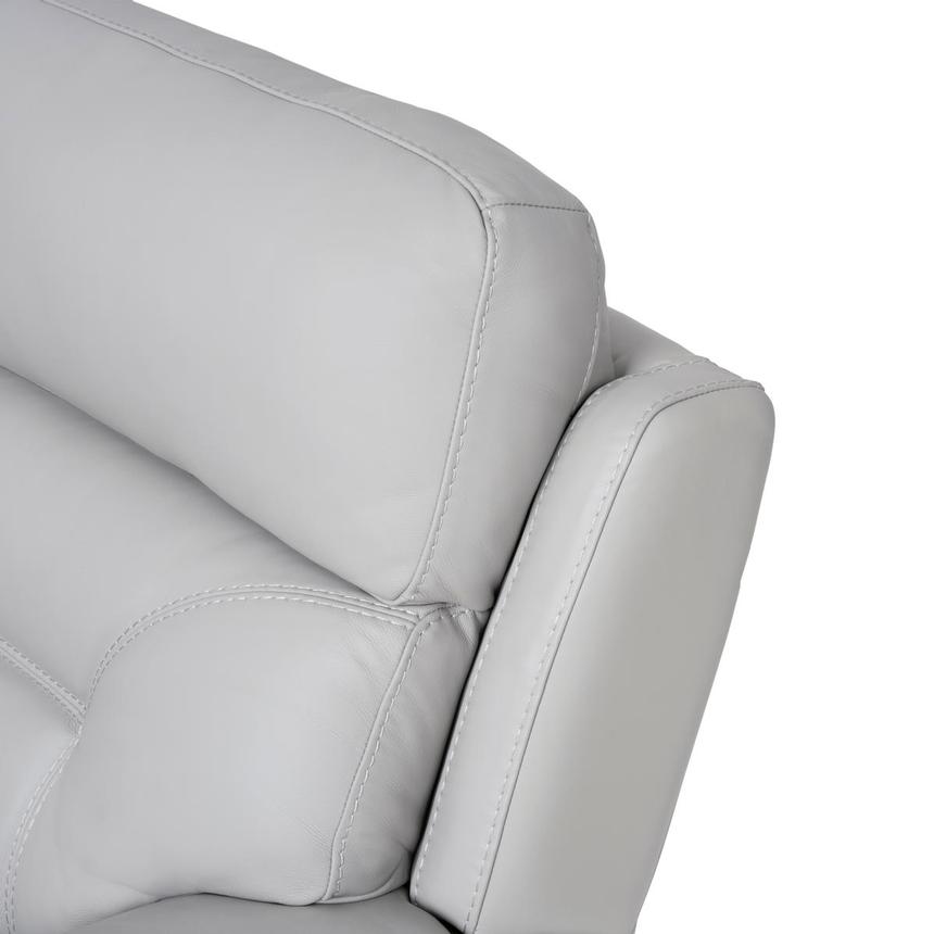 Palmer Leather Power Reclining Sectional with 5PCS/2PWR alternate image, 6 of 7 images.
