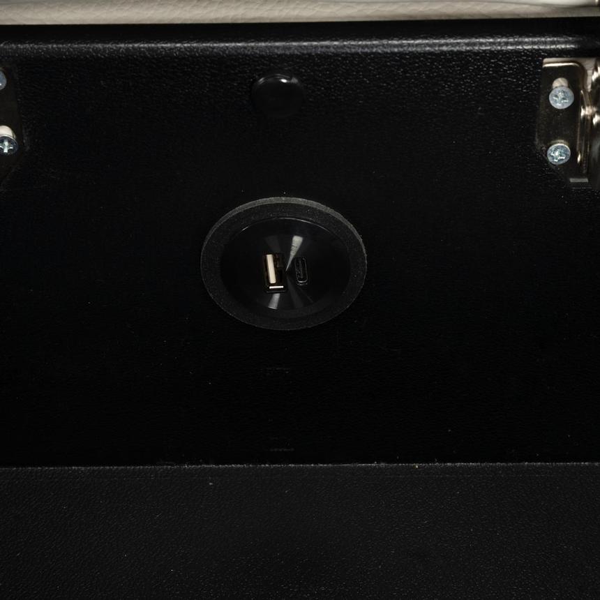 Samar Leather Power Reclining Sectional with 6PCS/2PWR  alternate image, 7 of 12 images.