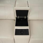 Samar Leather Power Reclining Sectional with 7PCS/3PWR  alternate image, 6 of 13 images.