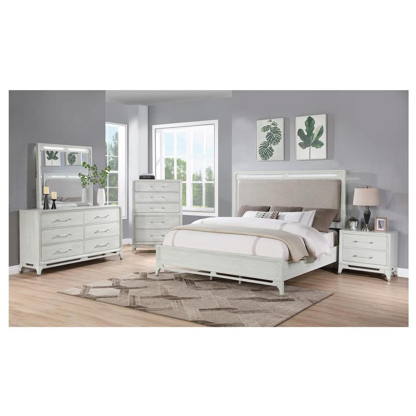 Zury 4-Piece Queen Bedroom Set  alternate image, 2 of 6 images.