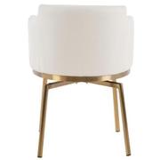 Cascada Gold 5-Piece Round Dining Set  alternate image, 12 of 16 images.