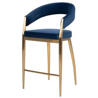 Britney Blue Counter Stool