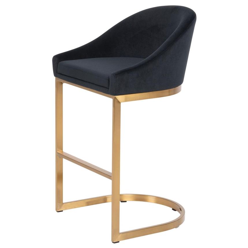 Jessica Black Counter Stool main image, 1 of 7 images.