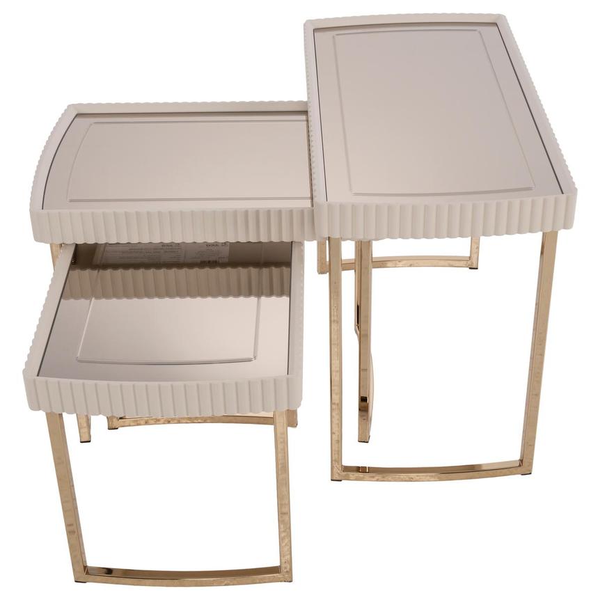 Lainey Cream Nesting Tables Set of 3  alternate image, 7 of 9 images.