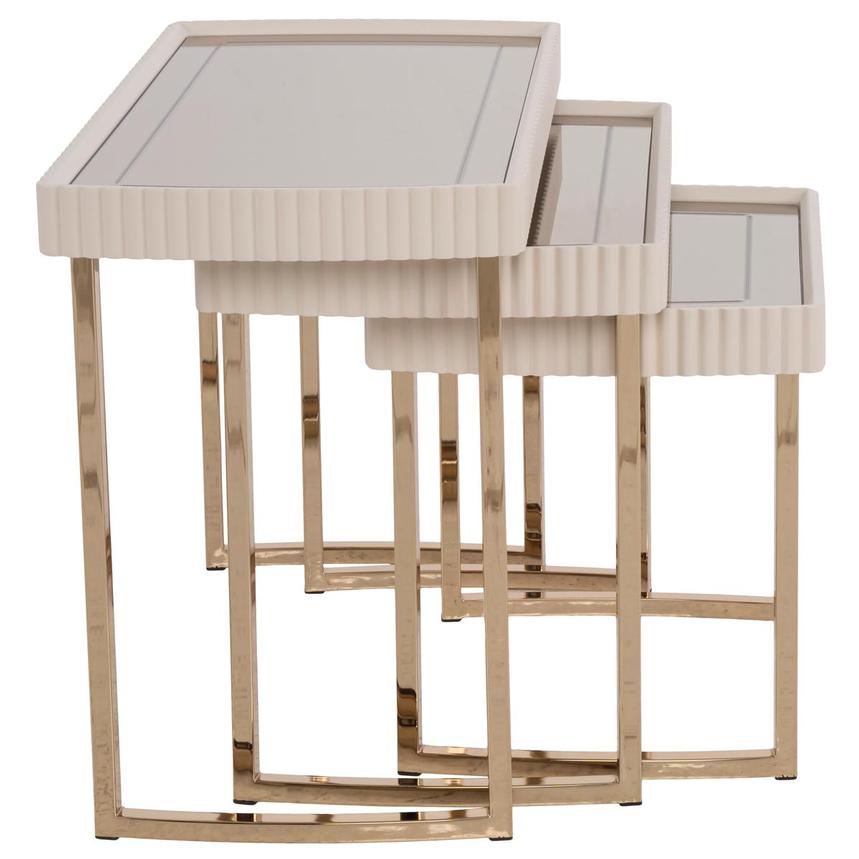 Lainey Cream Nesting Tables Set of 3 alternate image, 6 of 9 images.