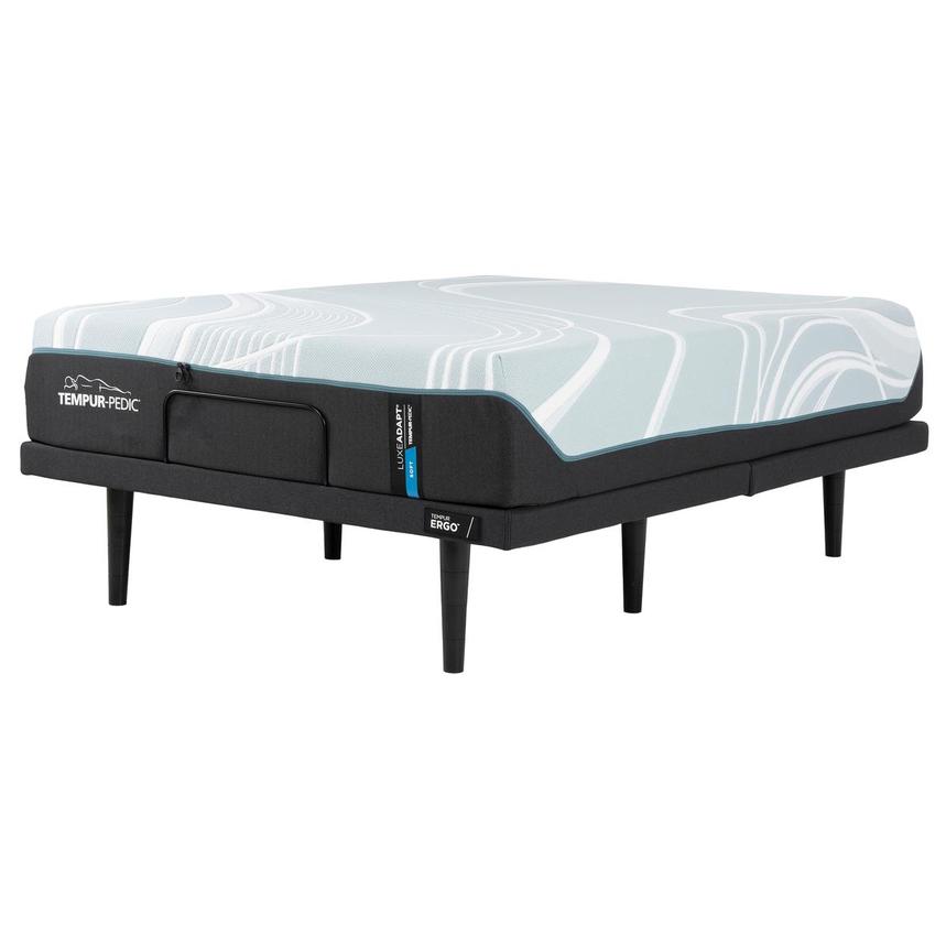 LuxeAdapt 2.0-Soft Queen Mattress w/Ergo® 3.0 Powered Base by Tempur-Pedic  alternate image, 2 of 6 images.