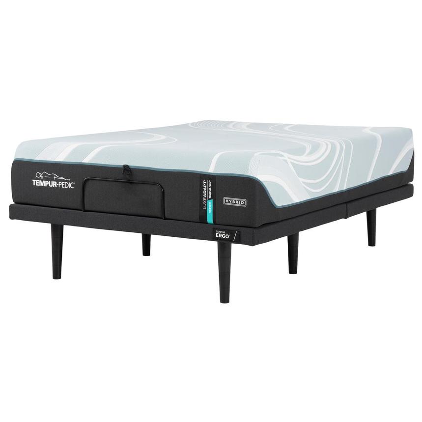 LuxeAdapt Medium Hybrid Queen Mattress w/Ergo® 3.0 Powered Base by Tempur-Pedic  alternate image, 2 of 6 images.