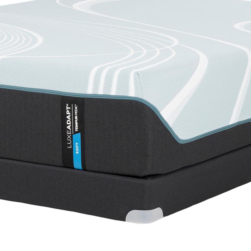 LuxeAdapt Soft Queen Mattress w/Low Foundation by Tempur-Pedic  alternate image, 2 of 4 images.
