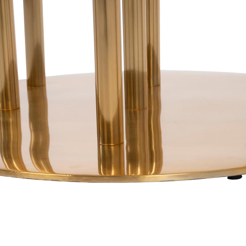 Cascada Gold 5-Piece Round Dining Set  alternate image, 7 of 16 images.