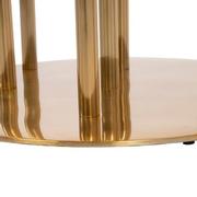 Cascada Gold 5-Piece Round Dining Set  alternate image, 7 of 16 images.