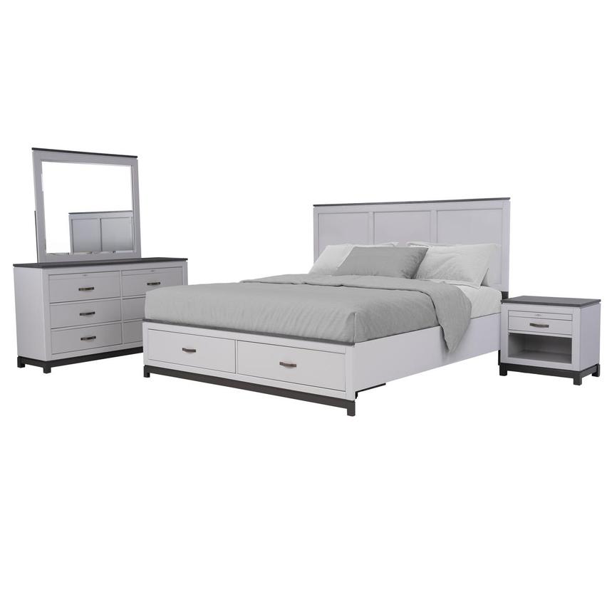 Charlotte 4-Piece Queen Bedroom Set main image, 1 of 5 images.