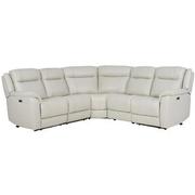 Samuel Leather Power Reclining Sectional with 5PCS/3PWR  main image, 1 of 8 images.