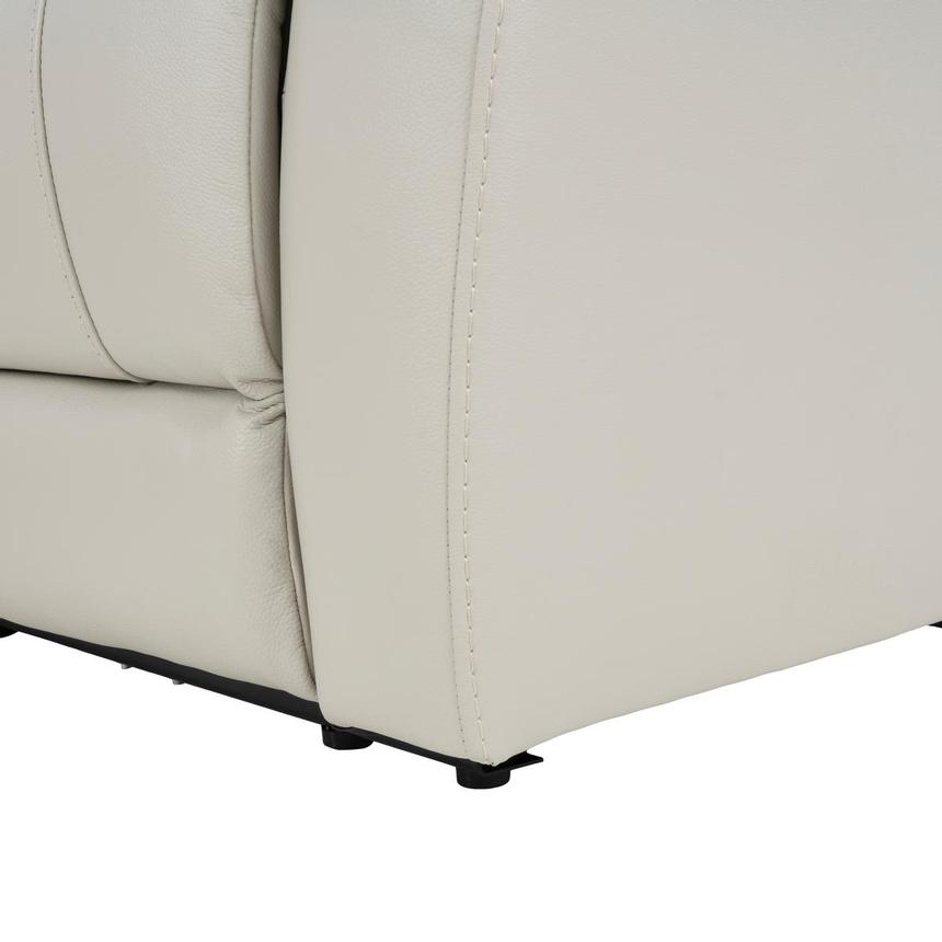 Samuel Light Gray Home Theater Leather Seating with 5PCS/2PWR  alternate image, 8 of 9 images.