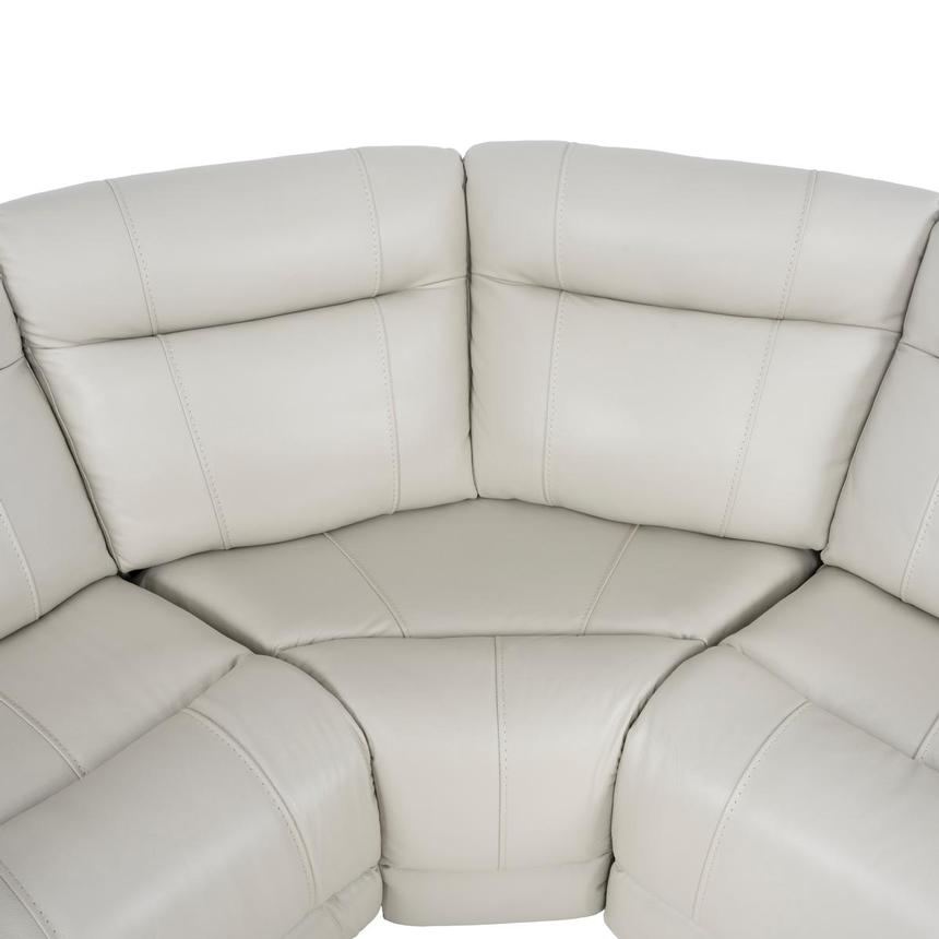 Samuel Leather Power Reclining Sectional with 7PCS/3PWR  alternate image, 5 of 11 images.