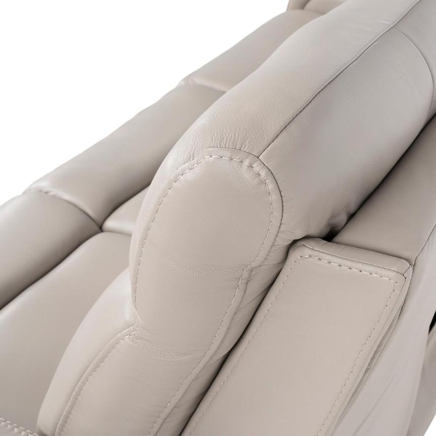 Neptune Gray Leather Power Reclining Sofa  alternate image, 7 of 15 images.