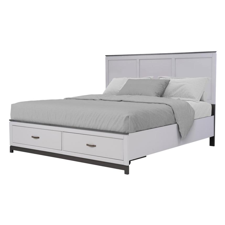 Charlotte Queen Storage Bed main image, 1 of 9 images.