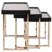 Lainey Black Nesting Tables Set of 3  alternate image, 6 of 10 images.