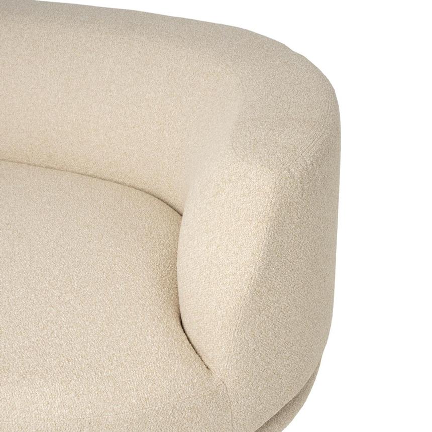 Rhea Cream Swivel Sofa  alternate image, 9 of 12 images.