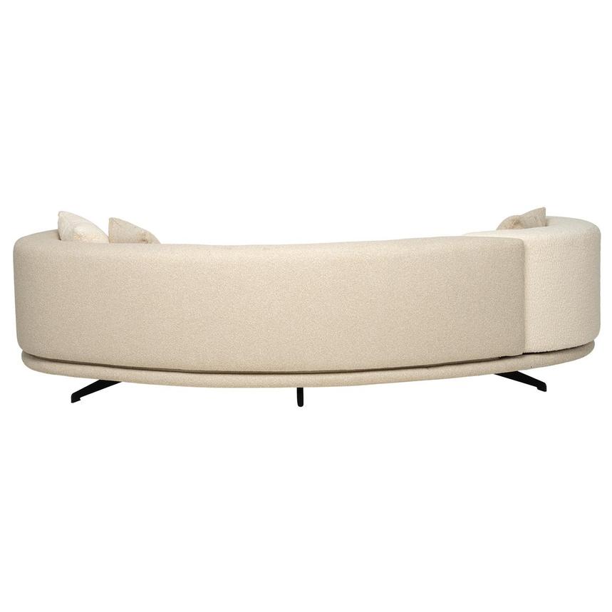 Rhea Cream Swivel Sofa  alternate image, 7 of 13 images.