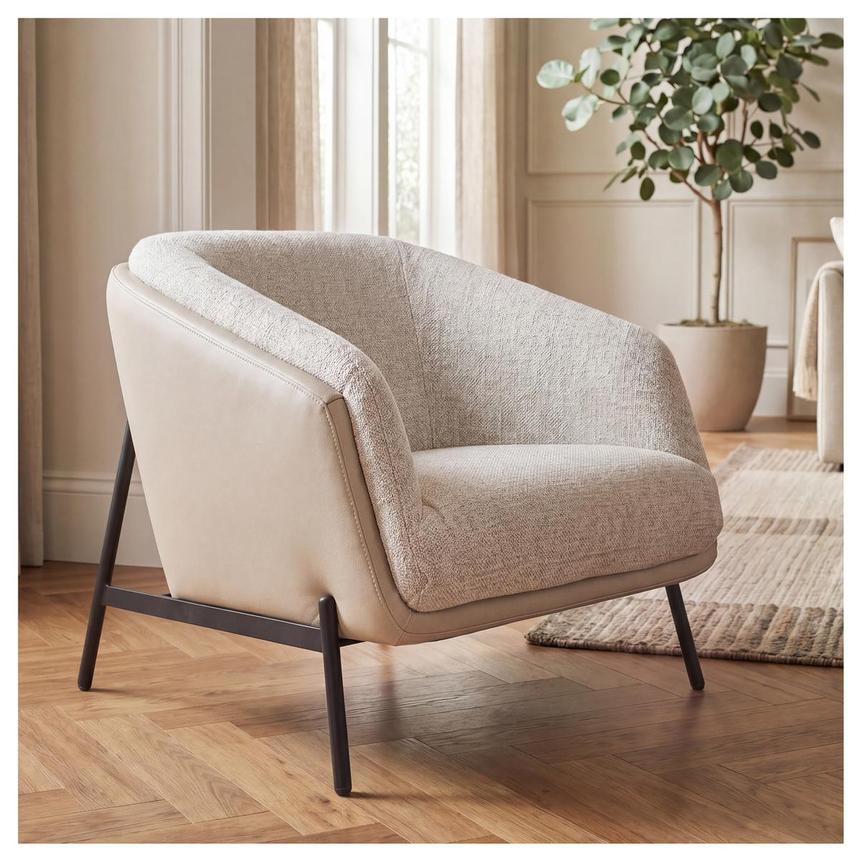 Sabrina II Cream Accent Chair | El Dorado Furniture