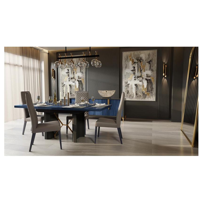 Sapphire 78" 5-Piece Dining Set  alternate image, 2 of 21 images.