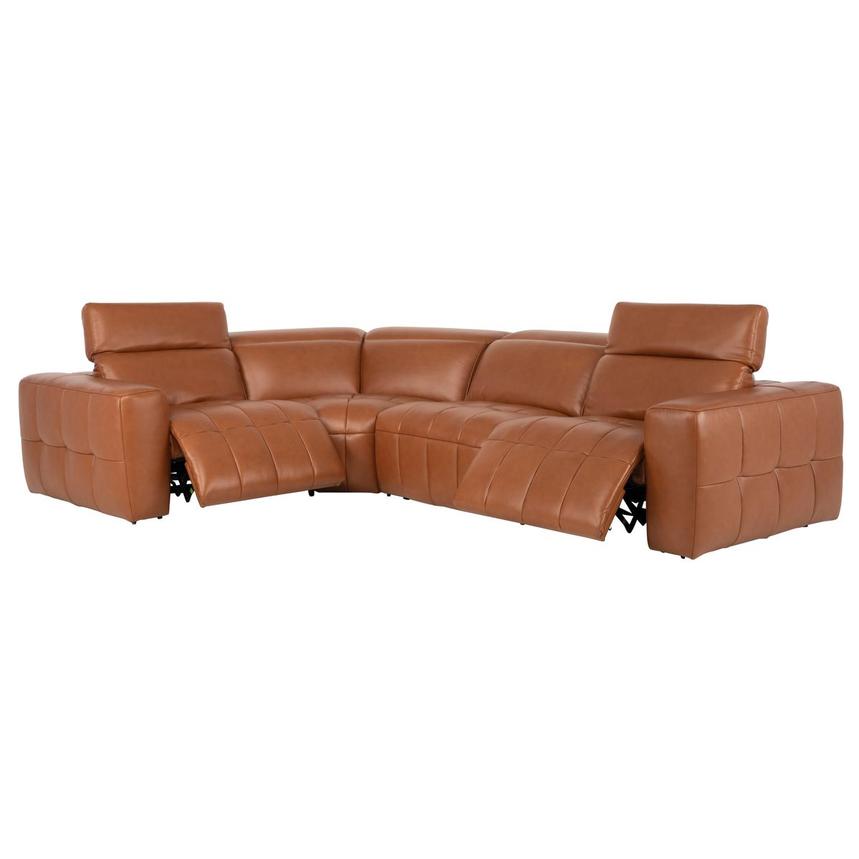 Chai Leather Power Reclining Sectional with 4PCS/2PWR  alternate image, 2 of 8 images.