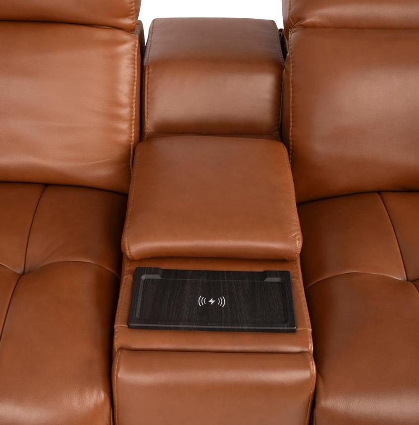 Chai Home Theater Leather Seating with 5PCS/3PWR  alternate image, 4 of 10 images.