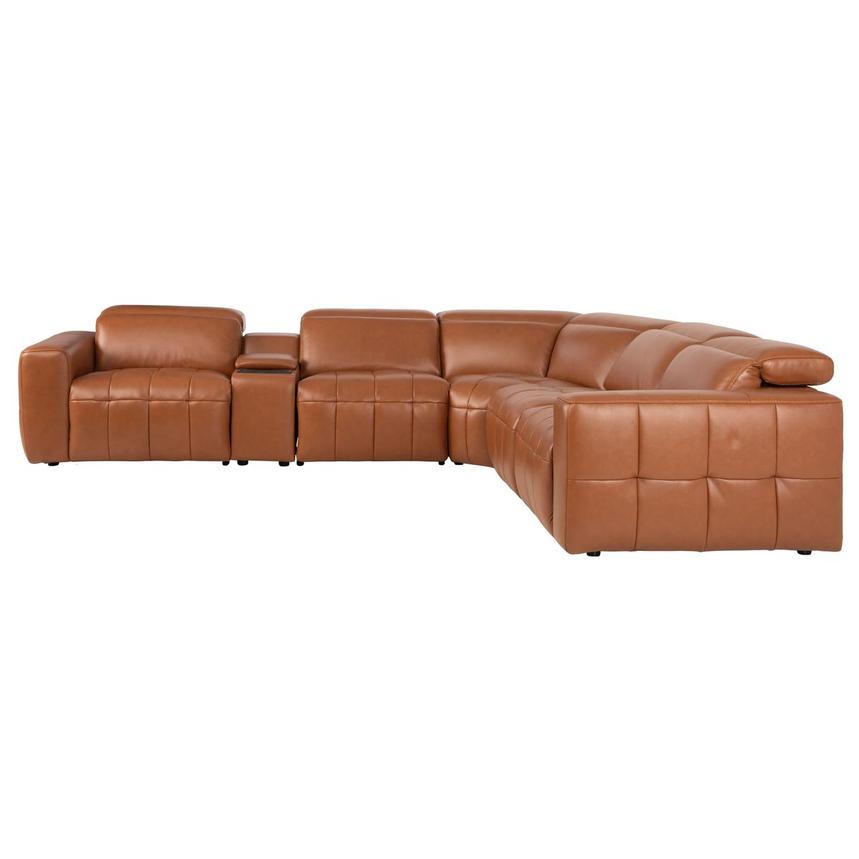 Chai Leather Power Reclining Sectional with 6PCS/3PWR alternate image, 3 of 11 images.