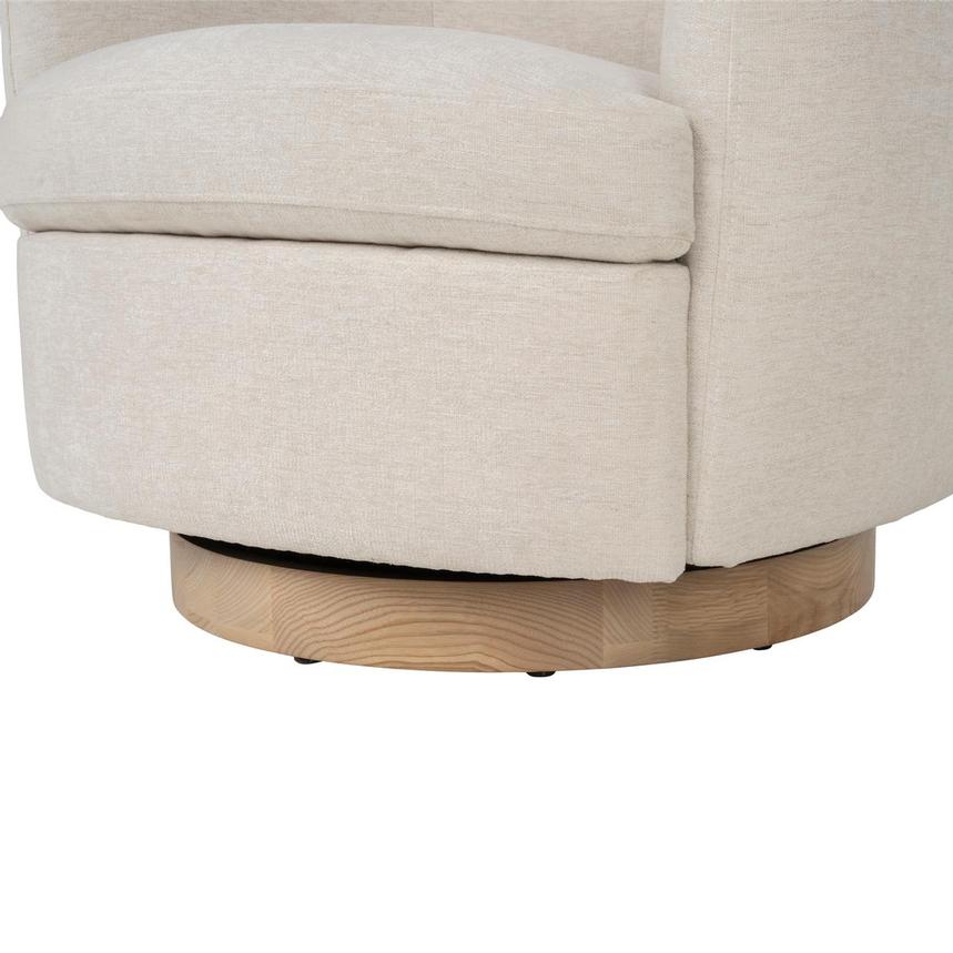 Leyla II Cream Accent Chair alternate image, 8 of 8 images.