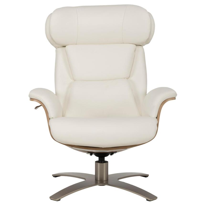 Fabrizio White Leather Accent Chair | El Dorado Furniture Fabrizio White Leather Accent Chair | El Dorado Furniture