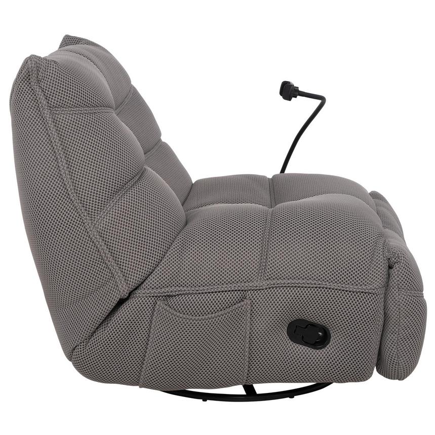 Wyatt Gray Swivel Glider Recliner  alternate image, 3 of 13 images.