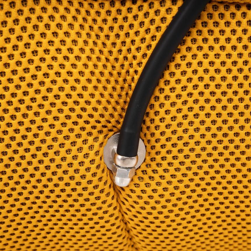 Wyatt Yellow Swivel Glider Recliner  alternate image, 10 of 13 images.