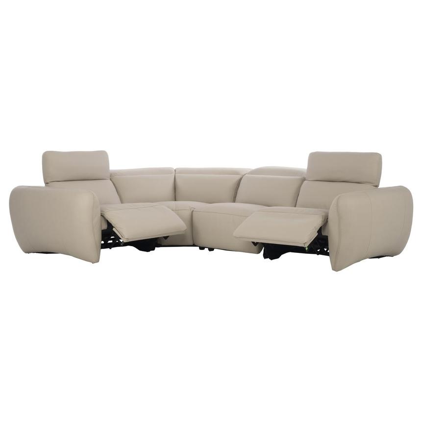 Baloo Leather Power Reclining Sectional with 4PCS/2PWR  alternate image, 3 of 7 images.