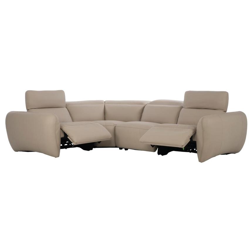 Baloo Leather Power Reclining Sectional with 4PCS/2PWR  alternate image, 2 of 7 images.