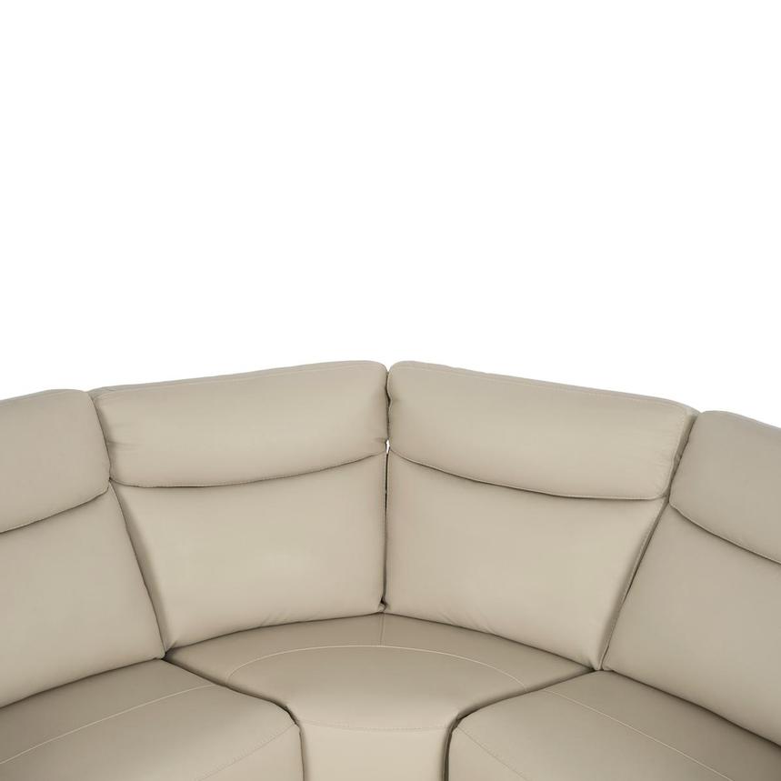 Miata Leather Power Reclining Sectional with 4PCS/2PWR  alternate image, 4 of 10 images.