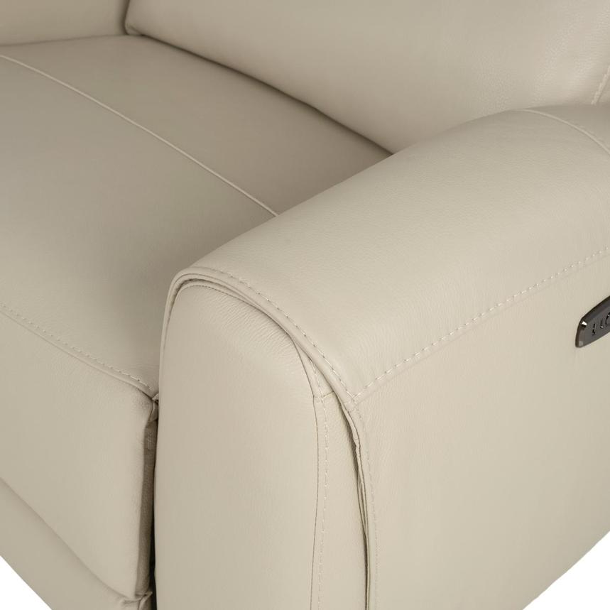 Miata Leather Power Reclining Sectional with 4PCS/2PWR  alternate image, 7 of 10 images.