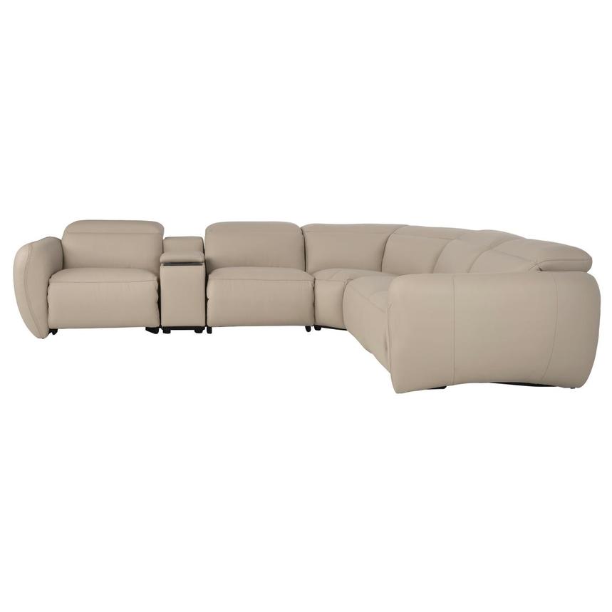 Baloo Leather Power Reclining Sectional with 6PCS/2PWR  alternate image, 4 of 12 images.