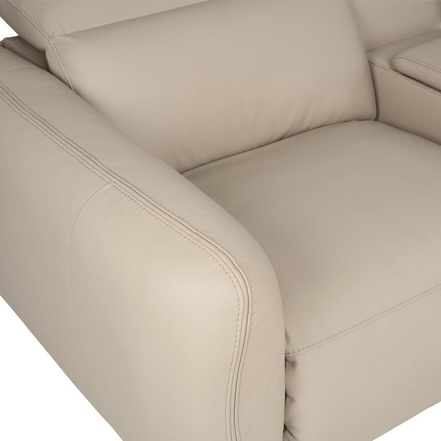 Baloo Leather Power Reclining Sectional with 6PCS/3PWR alternate image, 10 of 12 images.