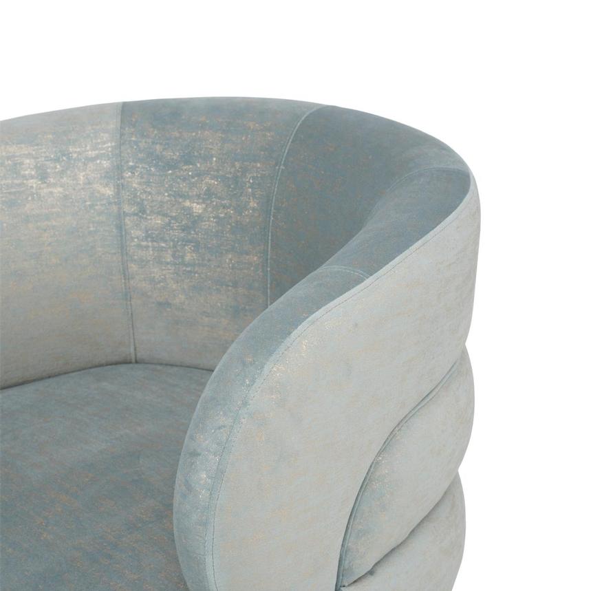 Julio Light Blue Accent Chair alternate image, 6 of 8 images.