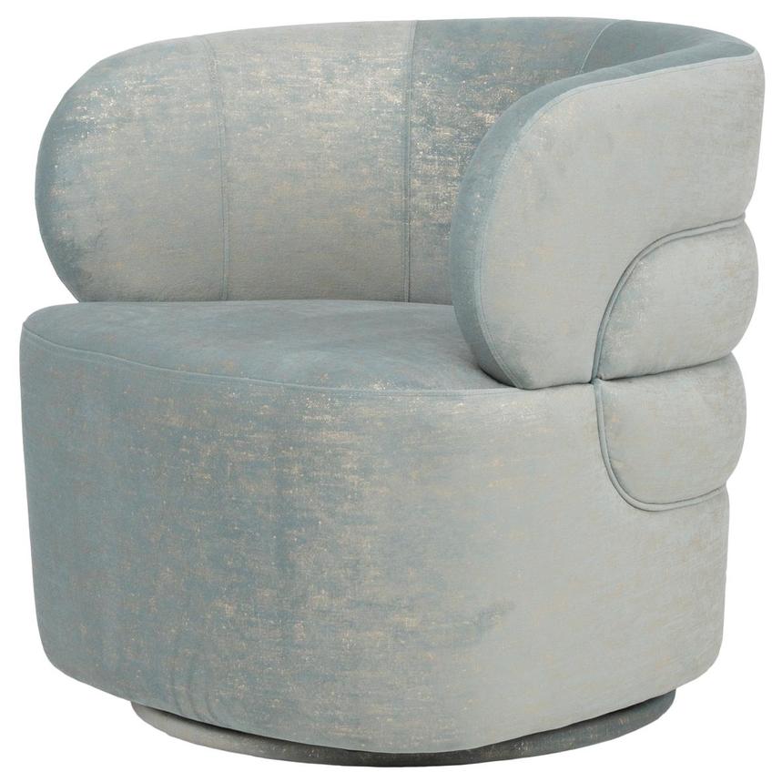 Julio Light Blue Accent Chair main image, 1 of 8 images.