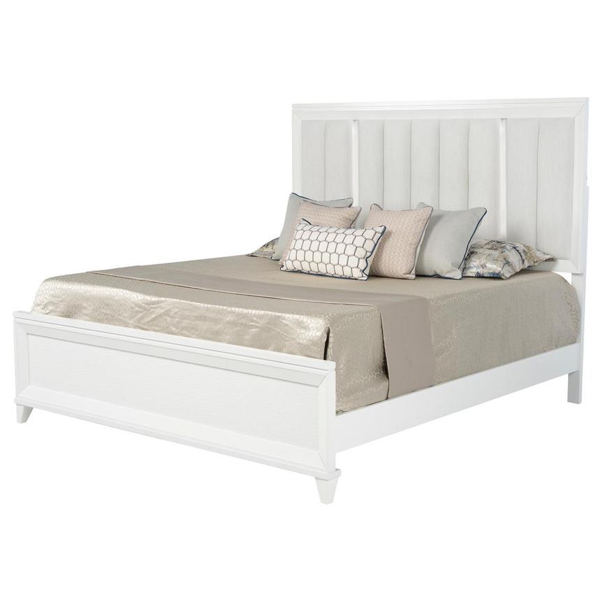 Veronica King Panel Bed main image, 1 of 8 images.